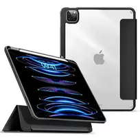 Korpusas eSTUFF ES68202301-BULK, iPad Pro 12,9 inch (2021/2022), 2 stovo padėtys, juodas