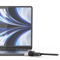 Compulocks Ledge apsauginis adapteris, skirtas MacBook Air 13 colių M2 ir M3, su kombinuotu užraktu, sidabrinis