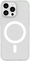 eSTUFF ES67141052 INFINITE OSLO magnetinis hibridinis dėklas iPhone 16 Pro telefonui, skaidrus