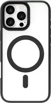 eSTUFF ES67141103 dėklas iPhone 16 Pro Max (17,5 cm) permatomas juodas