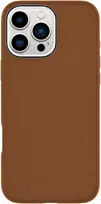 eSTUFF INFINITE VENICE magnetinis odinis dėklas telefonui iPhone 16 Pro, rudas