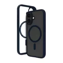 Dėklas dbramante1928 Grenen MagSafe iPhone 16 Mėlynas