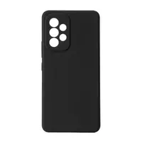 eSTUFF MADRID ES673195-BULK silikoninis dėklas (galinis dangtelis), skirtas Samsung Galaxy A53 5G, juodas