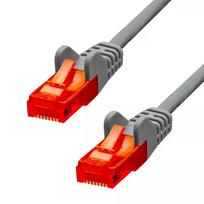 Ethernet kabelis ProXtend CAT6 RJ-45 7M pilkas