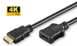 Microconnect HDMI 2.0 ilginimo laidas 1m, kištukas-lizdas, 18Gbit/s