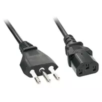 Lindy 30415 maitinimo laidas 5 m juodas CEI 23-16 C13 jungtimi