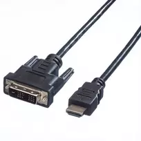 Kabelis DVI-D į HDMI VALUE 11995516 1,5 m
