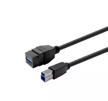 VivoLink PROKEYUSB3AFBM2B USB 3.0 Type-A (vyriškas) į Type-A (moteriškas) ilginamasis kabelis, 2 m, juodas