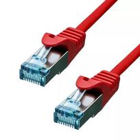 Ethernet kabelis ProXtend CAT6A RJ-45 S/FTP 0,75 m Raudonas