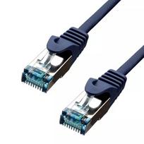 Ethernet kabelis ProXtend CAT6A RJ-45 S/FTP 0,75 m mėlynas