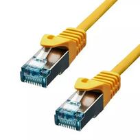 ProXtend CAT6A RJ-45 S/FTP eterninis kabelis 0,5 m geltonas