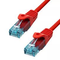 Laidas ProXtend CAT6A RJ-45 U/UTP 7m Raudonas