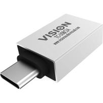 Keitiklis USB-A (motina) į USB-C (tėvas) Vision TC-USBC3A
