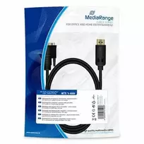 MediaRange MRCS131 vaizdo kabelio adapteris 2 m DisplayPort – DVI-D juodas