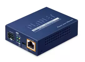 PLANET GUP-805A-60W 1 prievado 100/1000X SFP tinklo medijos keitiklis mėlynas