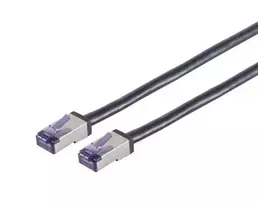 Tinklo kabelis Lanview LVN-CAT6A-FLEX-10M S/FTP Cat6a 10 m juodas