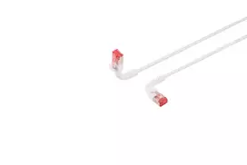 Tinklo kabelis Lanview LV-6AFTP-FLEX-ANG-005W RJ45 Cat6A 5 m Baltas