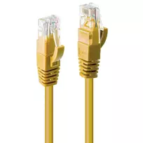 Tinklo kabelis Lindy 20m Cat.6 RJ-45 U/UTP Geltonas