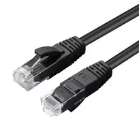Microconnect UTP5015S tinklo kabelis juodas 1,5 m Cat5e U/UTP (UTP)