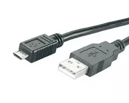 USB laidas MediaRange MRCS138 1,2 m USB A Micro-USB B juodas