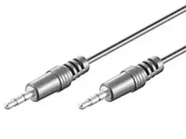 Garso kabelis 3,5 mm lizdas-lizdas MediaRange MRCS140 1 m juodas