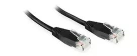 Microconnect B-UTP60025S-B tinklo kabelis 0,25 m Cat6 U/UTP juodas