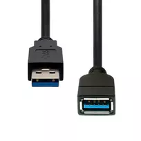 ProXtend USB3AAF-001 USB 3.2 Gen1 ilginimo kabelis, 1 m, USB-A motina į USB-A tėvą