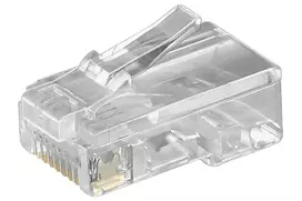 Lanview LVN-PLUG-FLAT RJ45 kištukas plokščiam laidui, 8 kontaktų