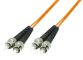 Microconnect FIB110002 ST šviesolaidinis laidas 2 m Oranžinis