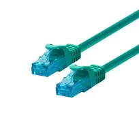 LOGON Cat5e UTP eterneto pataisos laidas 15 m, RJ-45 – žalias