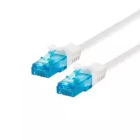 LOGON UTP Cat.5e baltas 1 m tinklo kabelis, RJ-45 į RJ-45, Cat5e