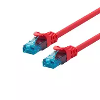 LOGON UTP Cat.5e raudonas 20 m tinklo kabelis su RJ-45 jungtimis