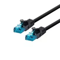 Tinklo jungiamasis laidas LOGON Cat5e UTP, RJ-45 – RJ-45, 7,5 m, juodas