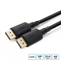 DisplayPort kabelis MicroConnect MC-DP-MMG-500LSZH, 4K, DisplayPort 1.2, 5,0 m, LSZH apvalkalas
