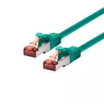 Tinklo kabelis LOGON TCF66F020G Cat6a F/UTP (FTP) Žalias, 2 m, RJ-45–RJ-45