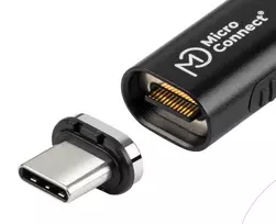USB4 magnetinis laidas MicroConnect MC-LS-USB4MP2S — 40Gbps, 100 W
