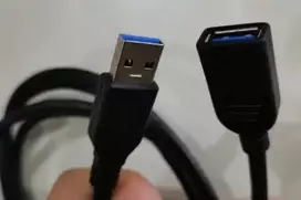 Microconnect MC-ITH-USB3AAF-002 USB A–USB A kabelis 1,8 m, USB 3.2 Gen 1 (3.1 Gen 1), juodas
