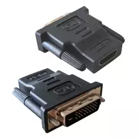 Lyties keitiklis DVI-D į HDMI Techly IADAP-DVI-HDMI-F, juodas