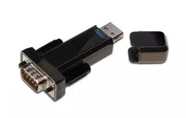 Microconnect USBADB9M keitiklis USB 2.0 → Serial, juodas