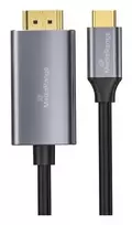 USB-C į HDMI vaizdo adapterio laidas MediaRange MRCS217 1,8 m