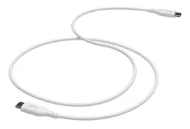 Mophie Essentials USB-C į USB-C | 3 m įkrovimo laidas, Baltas