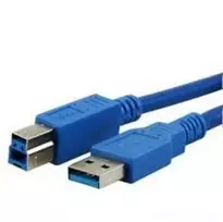 USB laidas MediaRange MRCS150 USB 3.2 Gen 1 5m USB A USB B mėlynas