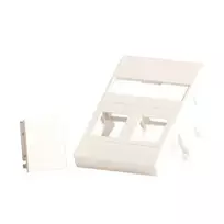 Lanview LVN127866 sieninė rozetė / jungiklio dangtelis Baltas