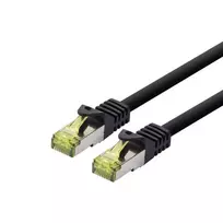 LOGON TCR6ASS015BL RJ-45 Cat6a 1.5 m juodas tinklo kabelis
