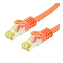 LOGON SSTP Cat6a tinklo laidas RJ-45 3 m Oranžinis