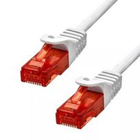 Ethernet kabelis ProXtend CAT6 RJ-45 U/UTP 15 m baltas