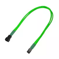 Nanoxia NX3PV3ENG 3 kontaktų Molex ilginimo laidas 0,3 m žalias