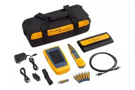 Fluke LinkIQ tinklo testeris juodas mėlynas oranžinis RJ-45 305m