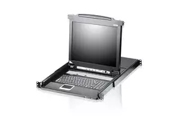 ATEN CL5708M konsolė su 43,2 cm (17 colių) LCD ekranu, 1U