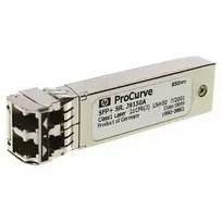 HP Enterprise 10GbE SFP SR 850 nm optinis siųstuvas-imtuvas trumpojo nuotolio daugiamodiam kabeliui